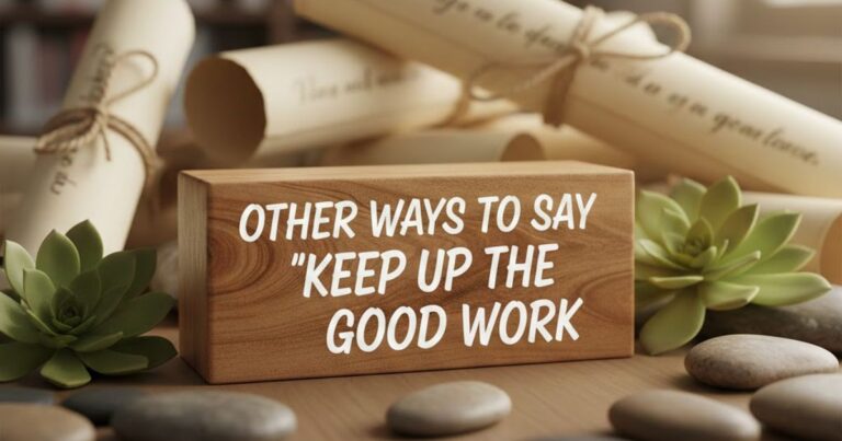 30 Other Ways to Say 'Keep Up the Good Work' (With Examples)