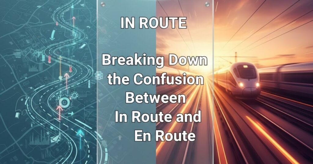 In Route or En Route: Which One Is Right? (Updated 2026)