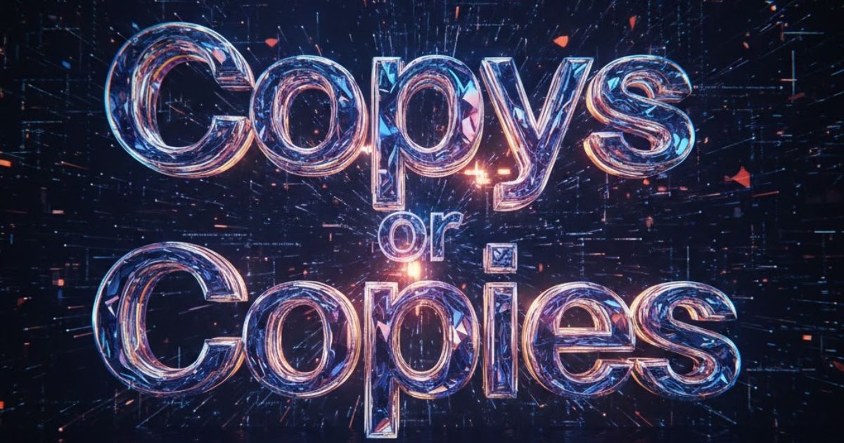 Copys or Copies: Which is Correct? Grammar Guide