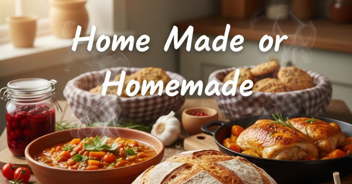 Home Made or Homemade? Which is Correct?