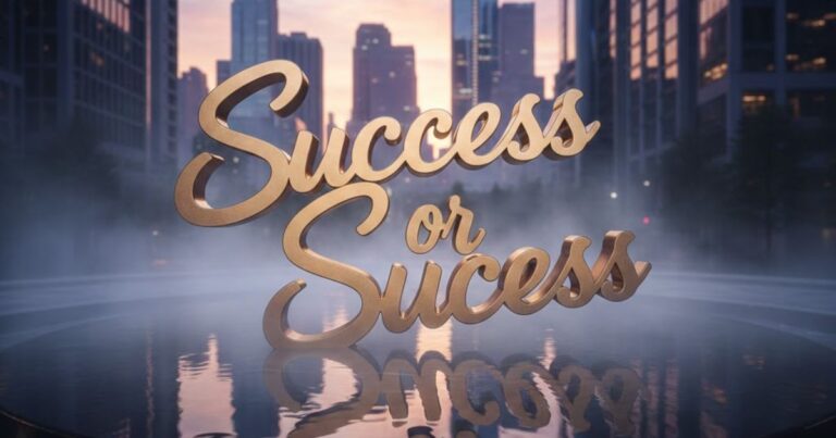 Success or Sucess: Which is Correct?