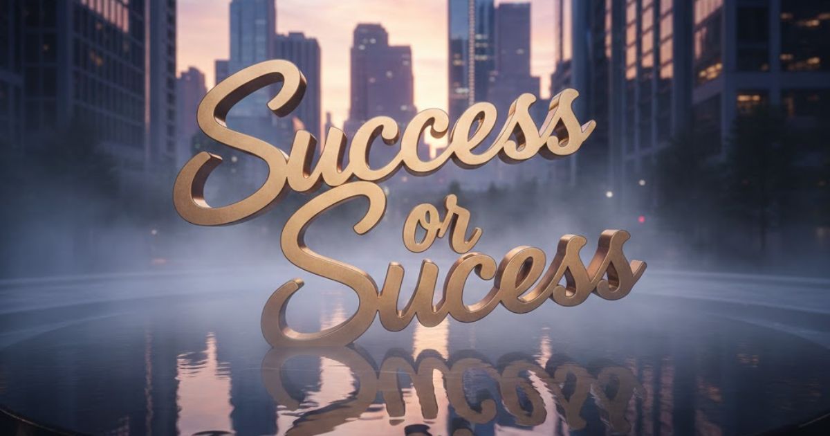 Success or Sucess: Which is Correct?