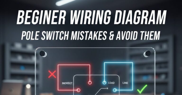 Beginner Wiring Diagram| Pole Switch Mistakes & Avoid Them
