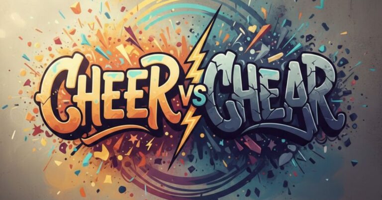 Cheer Vs Chear