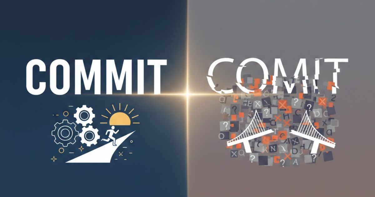 comit vs commit