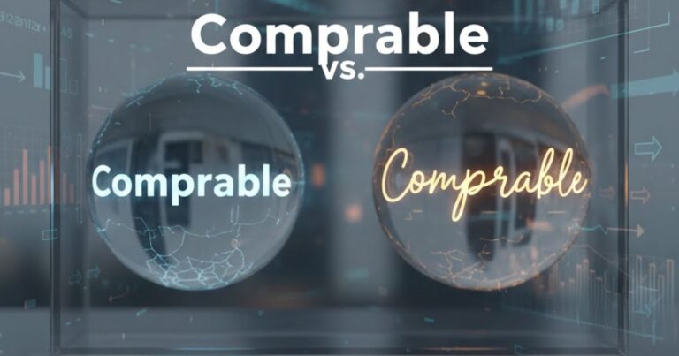 Comprable vs Comparable