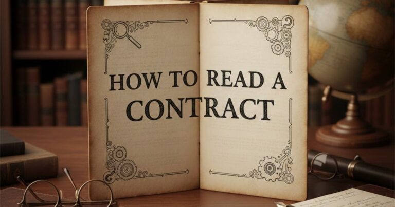 How to Read a Contract