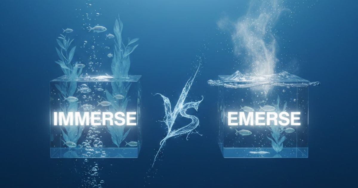 Immerse Vs Emerse, When To Use Each One In Writing