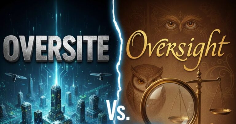 oversite vs oversight