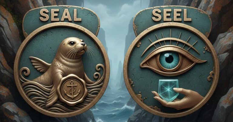 Seal vs Seel