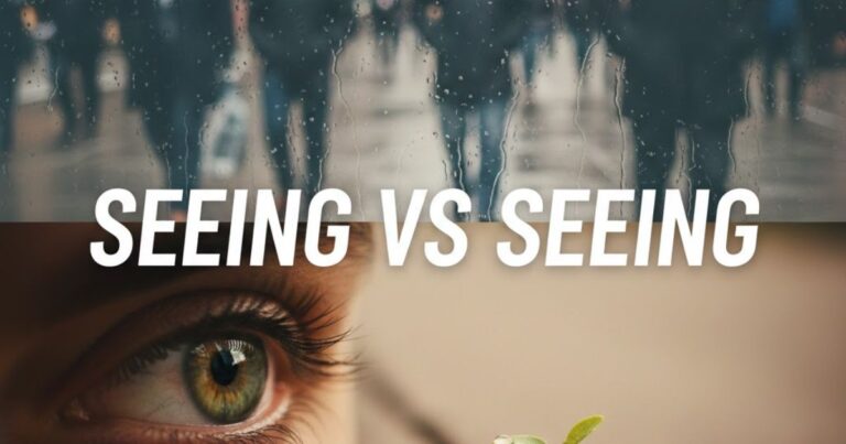 seing or seeing