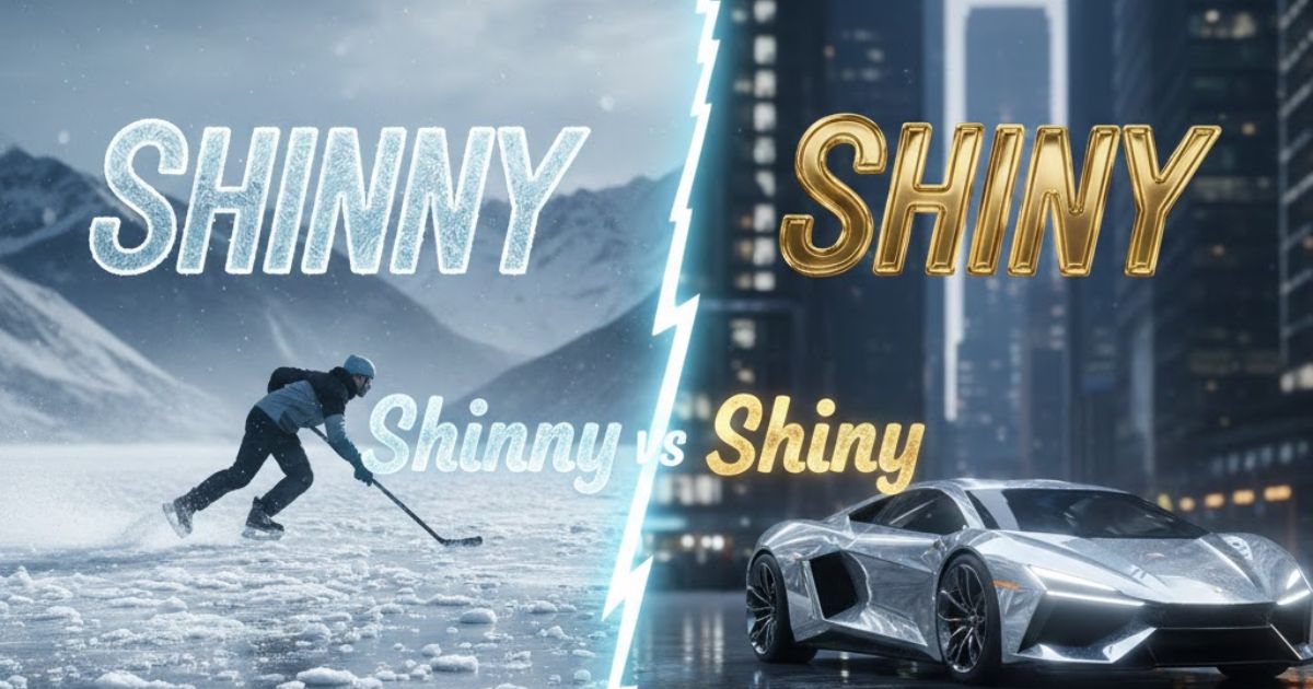 shinny or shiny