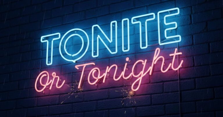 Tonite or Tonight: Which Spelling Should You Use?