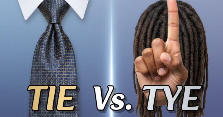 tye or tie