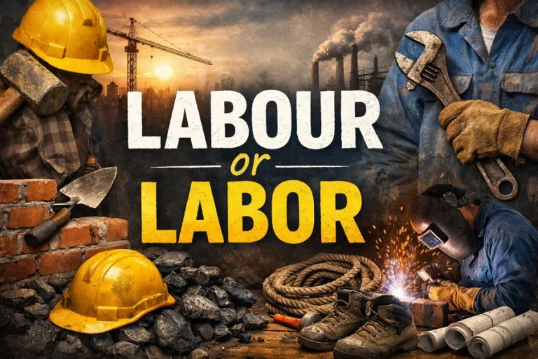 Labour Or Labor