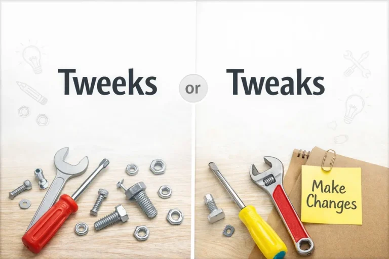Tweeks or Tweaks