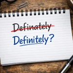 Definately Or Definitely Spelling