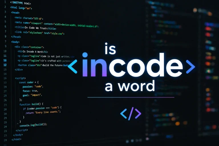 Is Incode a Word