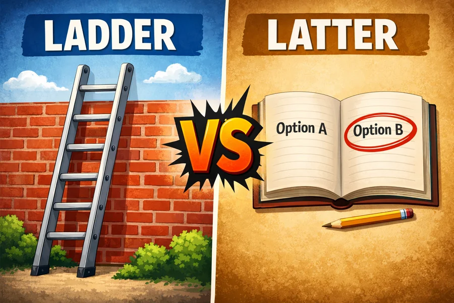 Ladder Vs Latter
