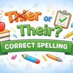 Thier Or Their Correct Spelling