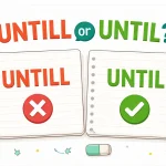 Untill Or Until Correct