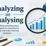 Analyzing or  Analysing