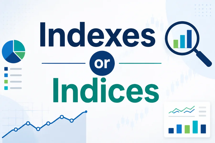 Indexes or Indices