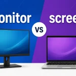 Monitor vs Screen