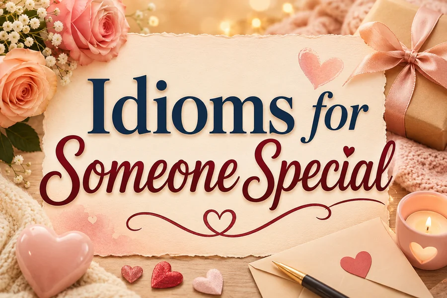 Idioms for Someone Special