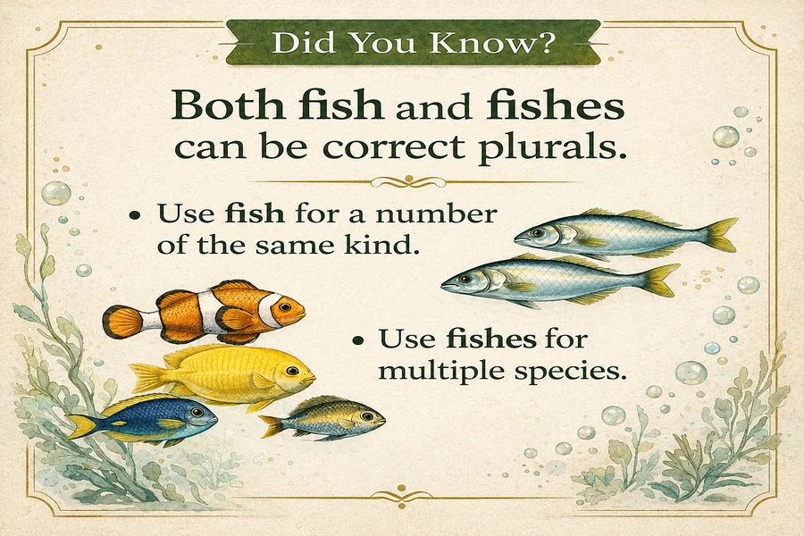 Fish or Fishes