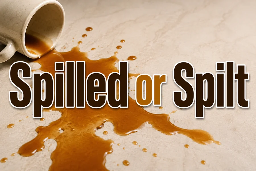 Spilled or Spilt