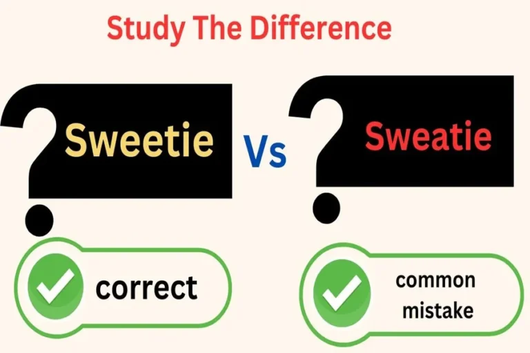 Sweetie or Sweety