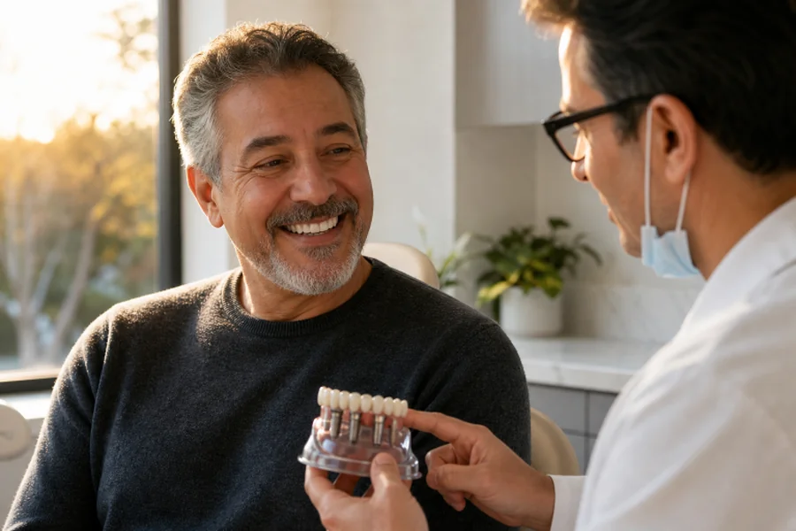 Full-Arch Tooth Replacement Options
