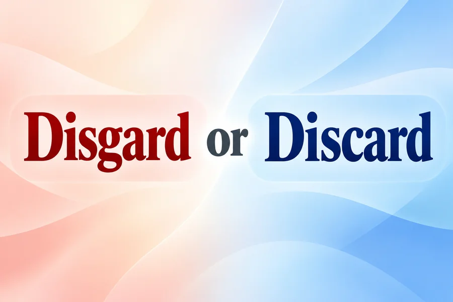 Disgard or Discard