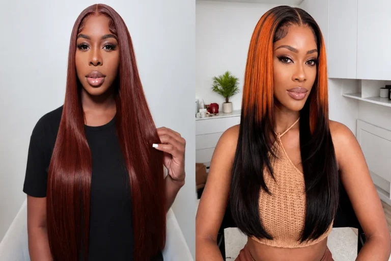 Reddish Brown Wig